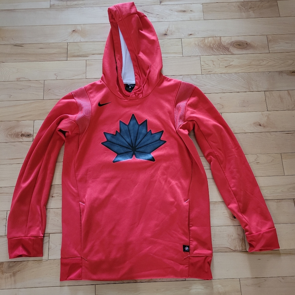 Nike Men's Size Small Red Hockey Canada 2022 Hoodie